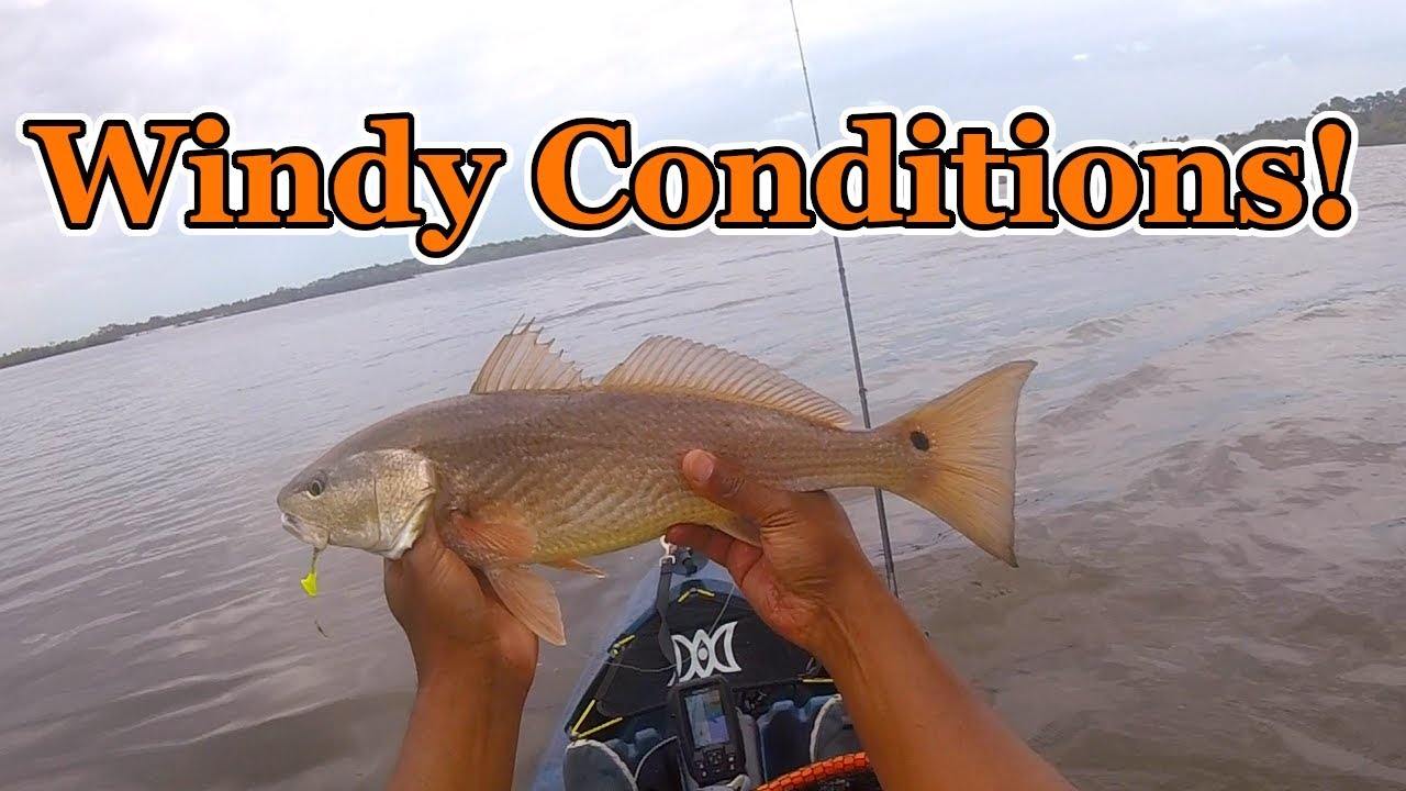 How can you Catch Fish from a Kayak in Windy Weather? (How To) YouTube
