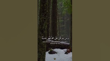 ومن يتق الله يجعل له مخرجا |#سورة_الطلاق |#ماهر_المعيقلي