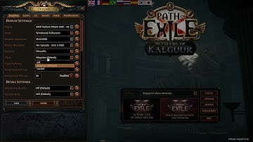 How to turn on and off VSync in Path of Exile 2