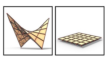 Rhino Grasshopper (Space Frame Roof)