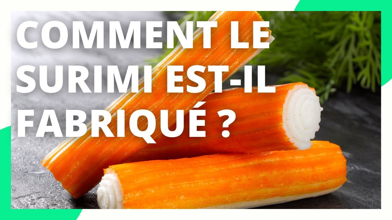 Dans les coulisses de fabrication du surimi ! 