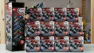 LEGO Collectables 71049 Formula 1 Series - F1 Race Cars Speed Build - All 12 Complete