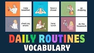 Daily Routines English Vocabulary I Daily Activities.