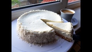 Кокосовый чизкейк без сахара, муки и вредных жиров. Кокосовый чизкейк без сахара, муки и вредных жиров.