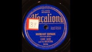 Count Basie with Helen Humes - Moonlight Serenade - '39 Big Band Swing Jazz on Vocalion 78 rpm label chords