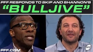 PFF Responds To Skip and Shannon's "Bulljive" | PFF