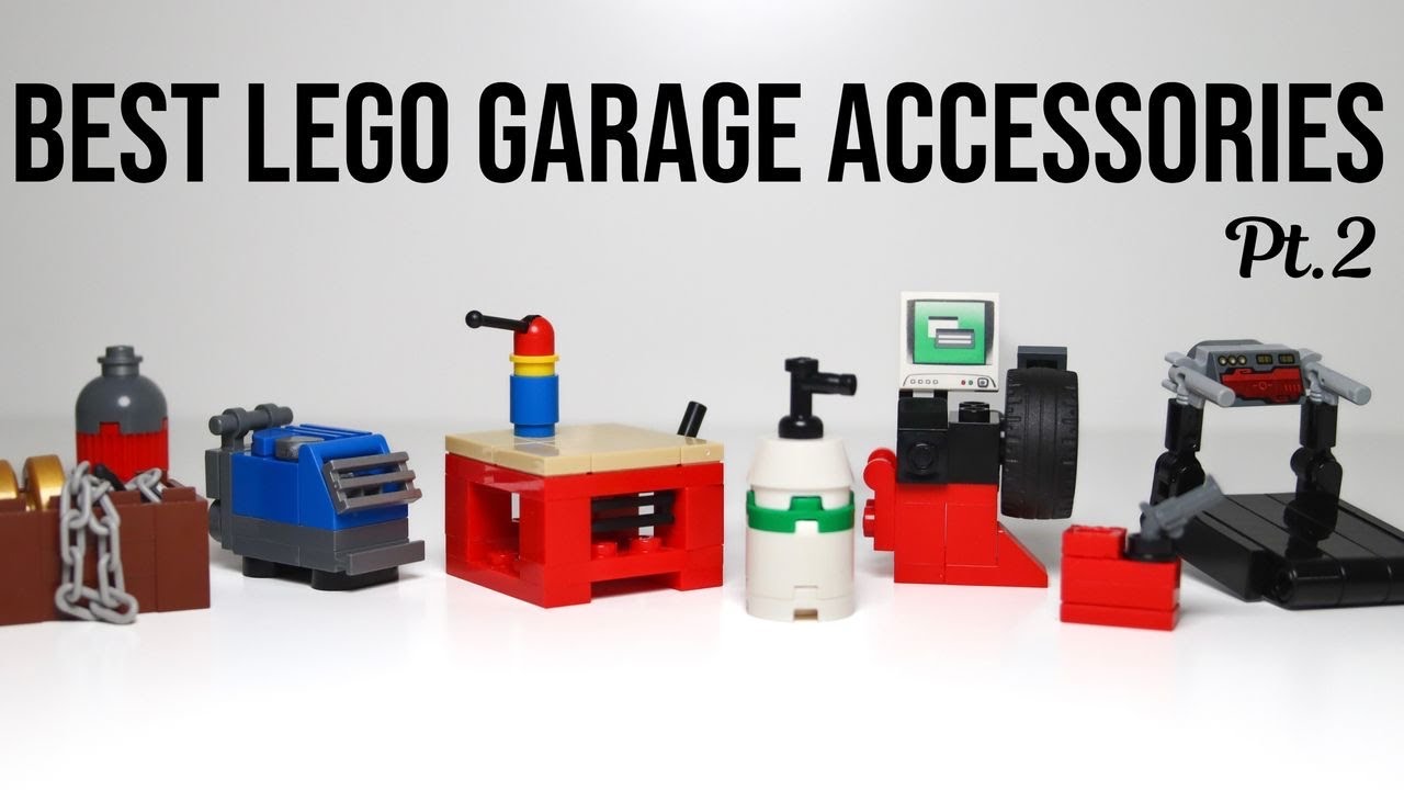 Top 6 LEGO Speed Champions Garage Accessories pt.2! 