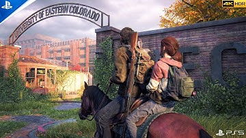 The Last of Us Part 1 - The University [PS5 | 4K HDR 60FPS]
