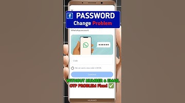 How to Facebook password change without Number & gmail | facebook password change problem fixed ✅