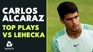 Carlos Alcaraz's Top Plays vs Lehecka! | Queen's 2023 Highlights