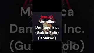 Metallica - Damage, Inc. (Guitar Solo) (Isolated) #shorts