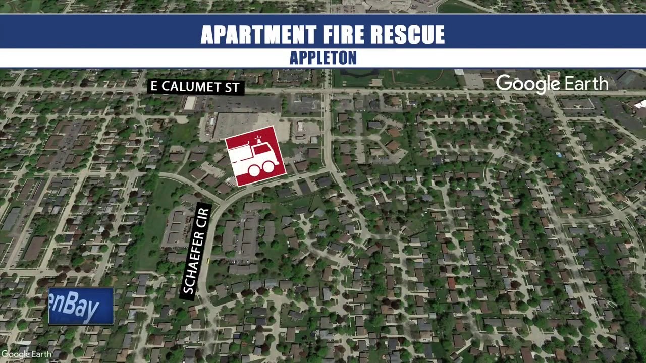 Child among five rescued from apartment building fire - YouTube