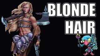 How to Paint Blonde Hair - HC 406