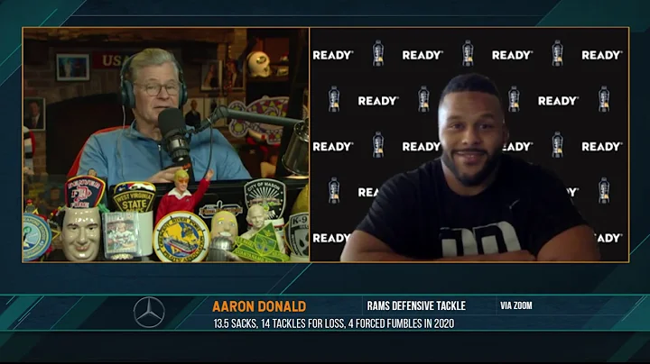 Aaron Donald discusses the Rams trading Jared Goff...