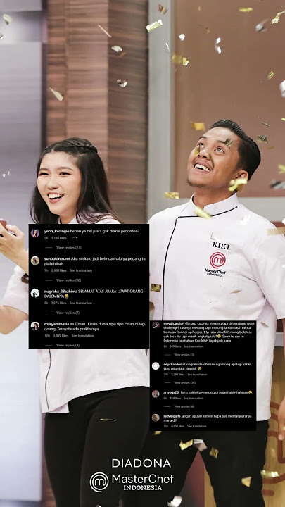 Belinda Officially Wins 1st Place on Masterchef Indonesia Season 11, Her Victory Sparks Controversy