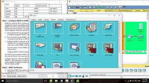 [CCNAv6 S4] 3.5.3.4 Packet Tracer - Configure and Verify eBGP
