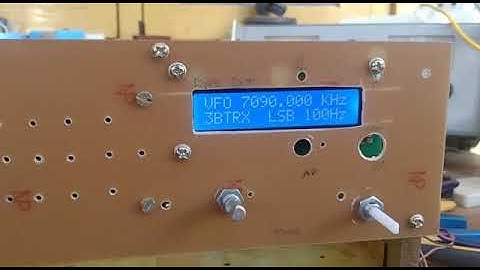 BITX TRANSCEIVER RECEIVER STAGE TESTING