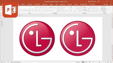 How to create LG logo in Microsoft PowerPoint (Tutorial)