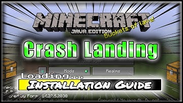 How To Download & Install Crash Landing for Minecraft