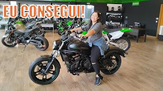 Consegui pegar minha Vulcan S 650 Zero KM! Quase Surtei!!!