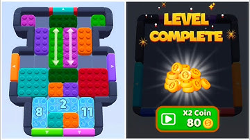 Color block jam Level 481 Walkthrough Solution 