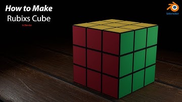 "How to Model a 3D Rubik