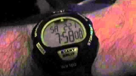 [HIGH SPEED VIDEO] Watch LCD Segment Change