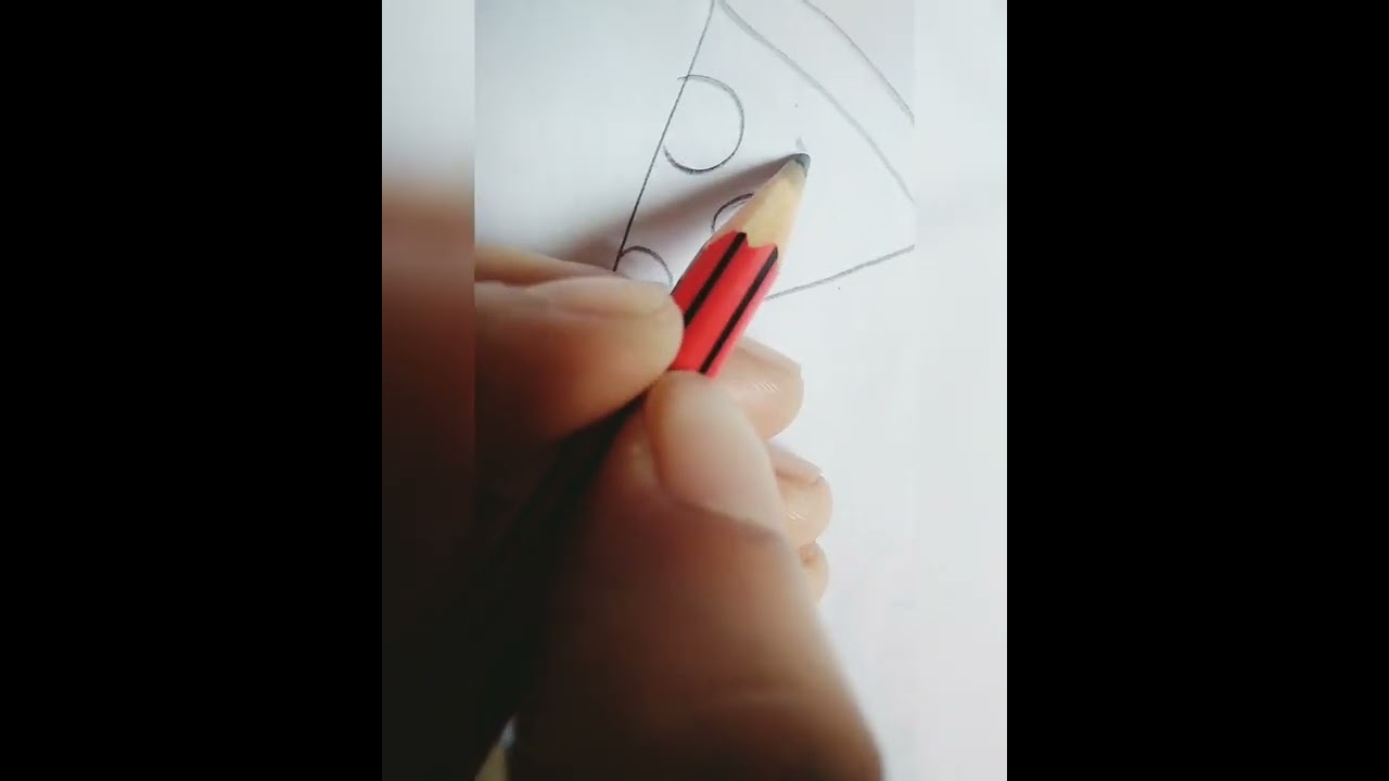 How to draw a pizza slice 🍕 || Pizza Slice Drawing