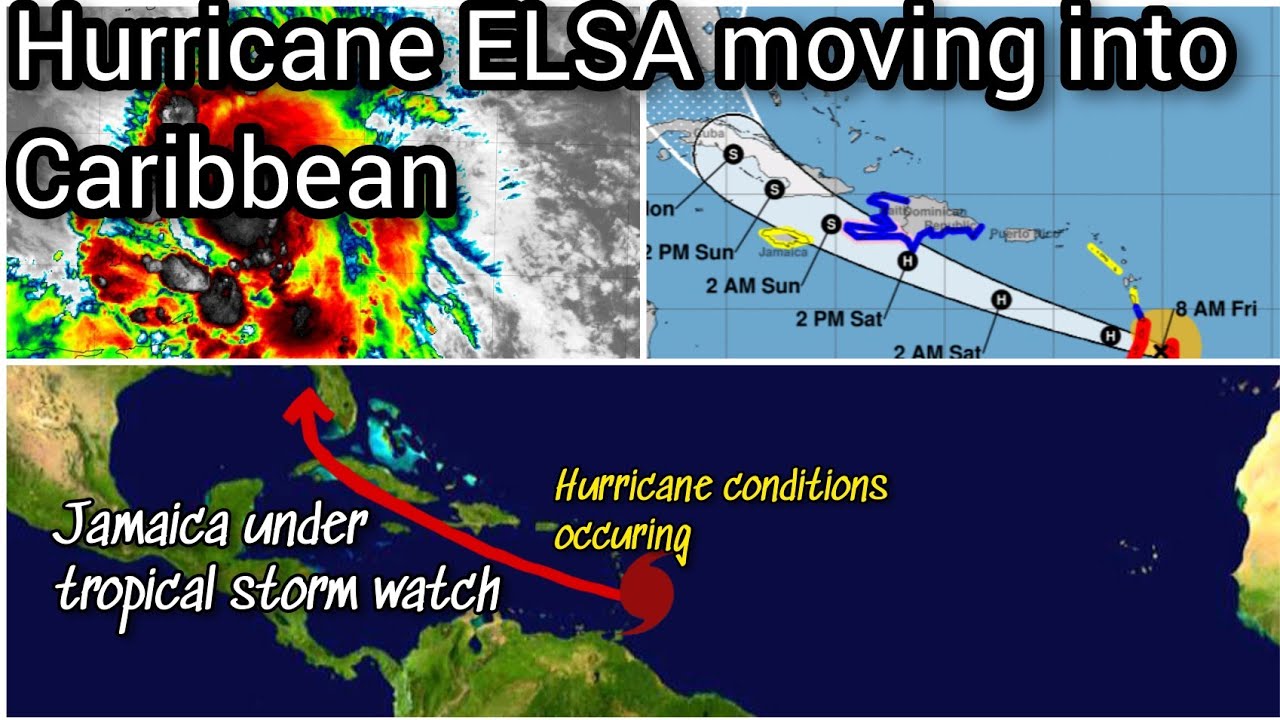 Elsa Becomes First Hurricane of Season on Approach to Windward ...