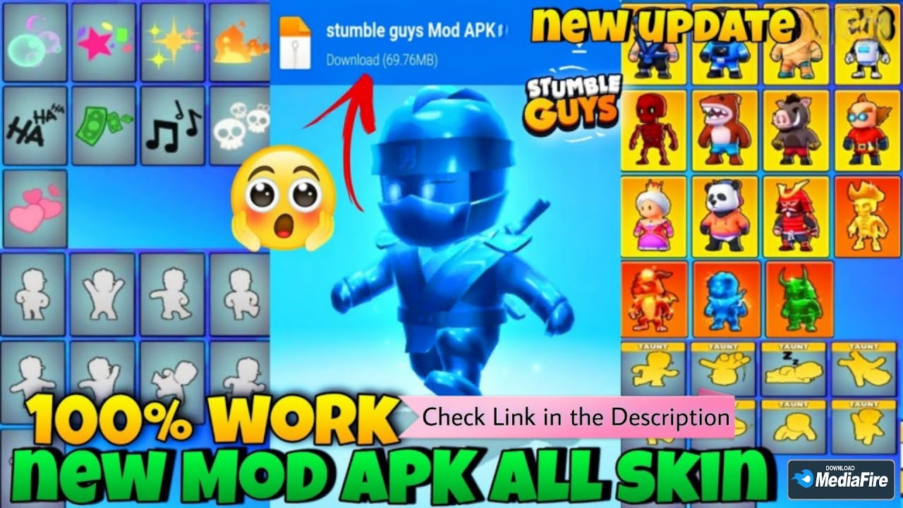 Download Stumble Guys Mod APK 0.40 (Unlimited Gems, Money) Free