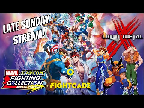 🎮 LIVE: Fightcade + Marvel vs. Capcom Fighting Collection 🔥 | Retro Fighting Game