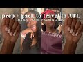 prepare with me to travel to ATL ! (hair, nails ,etc.) ft. cynosure hair | Jai Kaylen