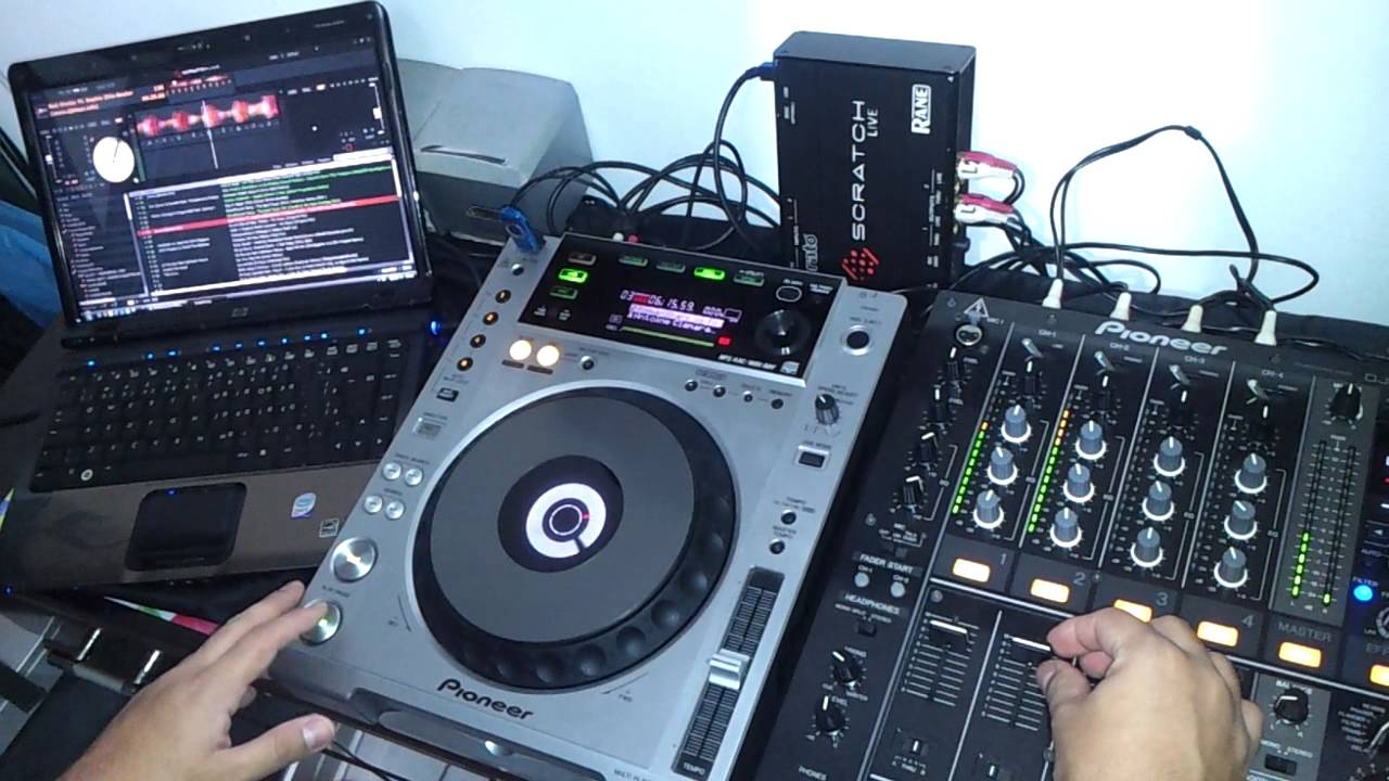 PIONEER Cdj 850 modo HID + Serato