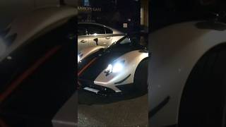 $15M 1/5 Pagani Zonda Cinque Roadster Driving in London #car