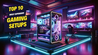 💰🤑 The top 10 most expensive gaming PC setups