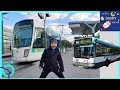 Johny's Subway Train Ride On Paris Metro & Articulated Bus Ride And Tram Ride