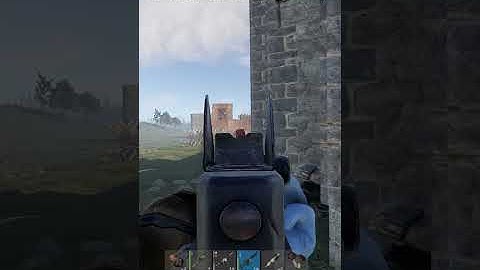 Easy Kills While Being Roof Camped! - Rust #shorts