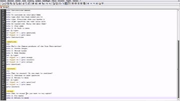 Notepad++ Quiz Game Tutorial #2 [HD]
