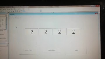 Lottery number generator