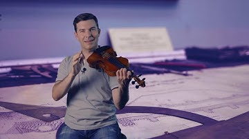 How to set up your left hand on the violin