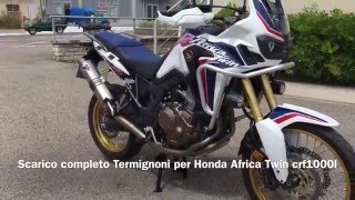 Completo Termignoni per Africa Twin CRF1000l