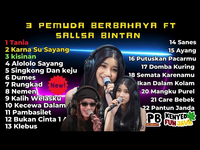 TANIA ASULAMA SUKA DIA - SALSA BINTAN FT. 3 PEMUDA BERBAHAYA FULL ALBUM TERPOPULER 2023, RUNGKAD class=