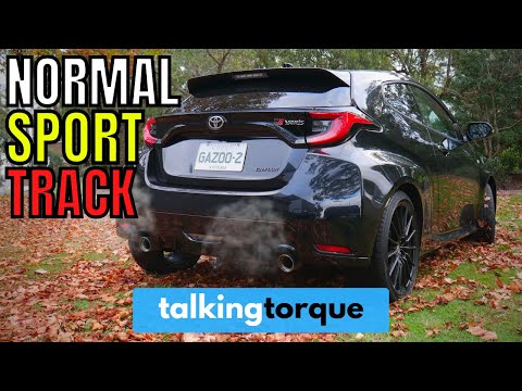 Toyota GR Yaris Exhaust Sound: Normal v SPORT v TRACK