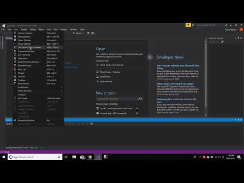 [UPDATED] How to Restore .bak Database File and connect to it (SSMS & Visual Studio 2017)