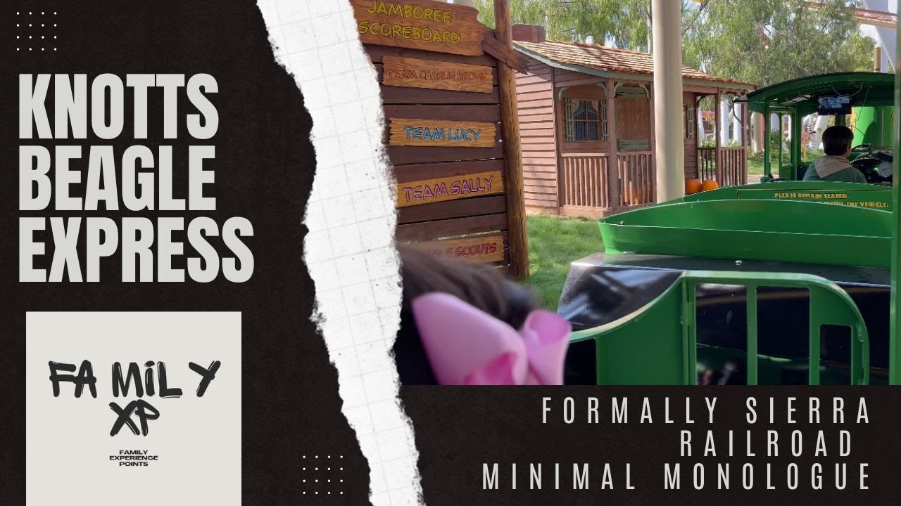 Beagle Express [2025] at Knott's Berry Farm - YouTube