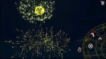 Fireworks simulator 3d.Fireworks show #2.