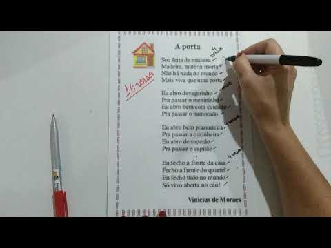 Vídeo: Como Determinar A Rima De Um Verso