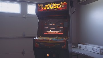 Joust Arcade Game Restoration, Part 1
