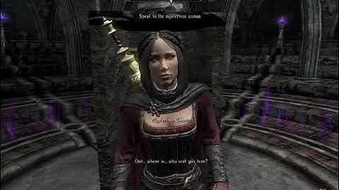Skyrim Dawnguard questline part 1 - I am now a vampire lord