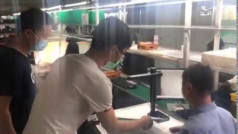 CZUR Shine Production Testing Video